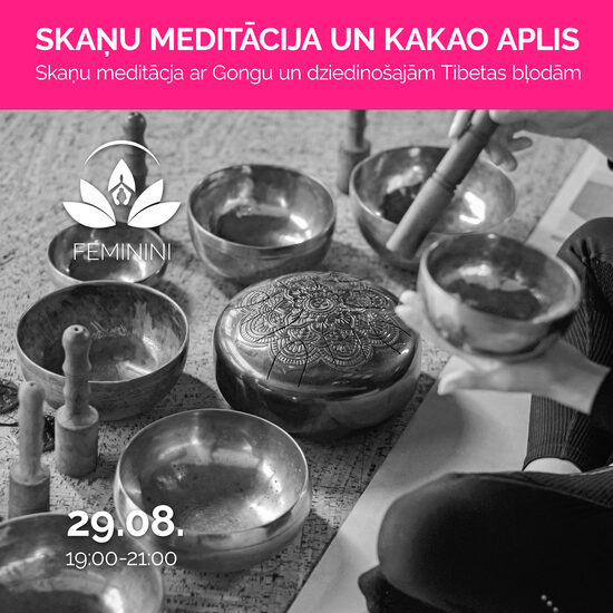 Skaņu meditācija un Kakao aplis